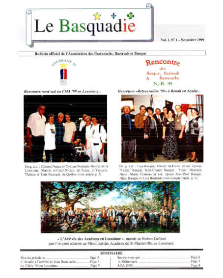 Le Basquadie, Vol.1_No1, Novembre 1999